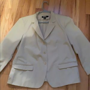 Cream colored jacket